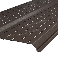 Софит МЕТАЛЛ ПРОФИЛЬ Lбрус-15х240 (VALORI-20-DarkBrown-0.5)