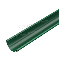 Желоб водосточный МЕТАЛЛ ПРОФИЛЬ Foramina PUR D125х3000 Ral 6005